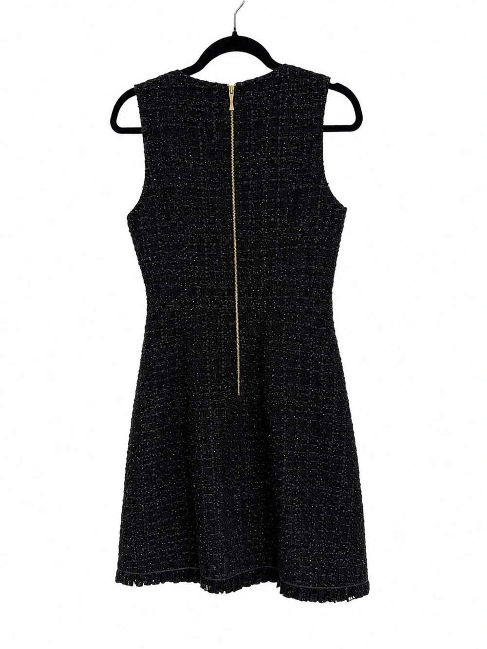 Kate Spade Pearl Tweed Sleveless A Line Flowy Katie Mini Dress